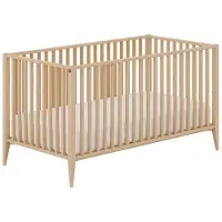 PAIDI Kinderwelten Babybett Mila & Ben , holzfarben , Maße (cm): B: 76,3 H: 80,3