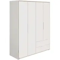 PAIDI Kinderwelten Kleiderschrank Lieven , weiß , Maße (cm): B: 166,4 H: 203,6 T: 54.8