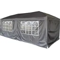 Garden Pleasure Pavillion SAMBESI, anthrazit, 6x3m