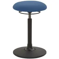 Mayer Sitzmöbel Hocker »1166«, Breite: 40 cm, höhenverstellbar, Polyester, blau