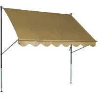 Angerer Klemmmarkise Standard 400 cm uni beige