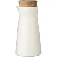 Iittala Milchkanne Teema Mit Holzstopfen Weiß 200 ml