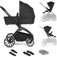 Babygo 2in1 Kombikinderwagen Harmony, black