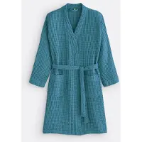 La redoute interieurs Kimono-bademantel Tifli, Waffelpikee 350 G/m²