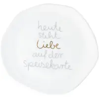 Räder Kleiner Teller Heute steht Liebe auf D.14cm