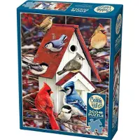 Cobble Hill Winter Booth Puzzle 500 Teile