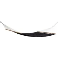 Grasekamp Stabhängematte 200 x 140 cm gepolstert Schwarz Hängematte Hammock Mehrpersonen 160 Kg