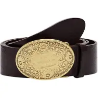 Desigual Gürtel Tabasco Leather Belt W90 Brown