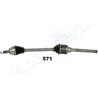 Japanparts GI-571 Antriebswelle Vorne Rechts für MITSUBISHI Outlander II SUV (CWW) passend für PEUGEOT 4007 (VU, VV) für CITROËN C-CROSSER (EP)