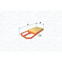 MAGNETI MARELLI Luftfilter 153071762512