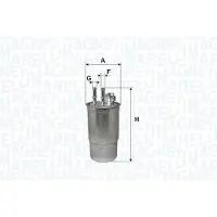 MAGNETI MARELLI Kraftstofffilter 153071760251