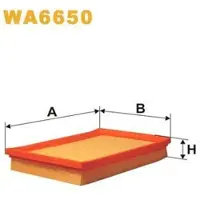 WIX FILTERS Luftfilter WA6650