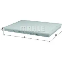 MAHLE ORIGINAL Filter Innenraumluft LA 50/1