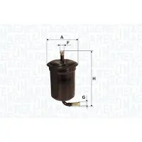 MAGNETI MARELLI Kraftstofffilter 153071762557