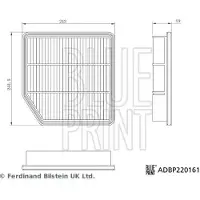 Blue Print Luftfilter ADBP220161