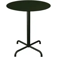 Houe - Pico Gartentisch, Ø 64 cm, Gestell 4-Stern, olivgrün