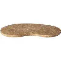 Muubs - Suji Tapas Servierbrett, 40 x 23 cm, sand