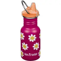 Klean Kanteen - Kid's Classic Narrow with Sippy Cap - Trinkflasche Gr 355 ml rosa