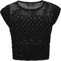 Faina Women Top in black | Gr.: L