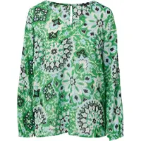 Comma Blouse Green Größe: 36 | Blusen Outlet | Damen | Grün