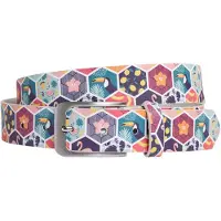 Lureaux Summer Breezy (Gürtel) - - Bunter Gürtel - Designer - Herren - Besonderer Druck