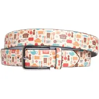 Lureaux Kitchery (Gürtel) - - Bunter Gürtel - Designer - Herren - Besonderer Druck