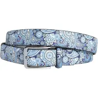 Lureaux Paisley Parade (Gürtel) - - Bunter Gürtel - Designer - Herren - Besonderer Druck