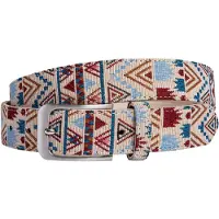 Lureaux Inca Blanco (Gürtel) - - Bunter Gürtel - Designer - Herren - Besonderer Druck