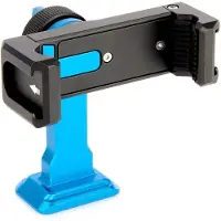 3 Legged Thing Phil Universal Adjustable Multi Functional Arca 3/8" & 1/4" Phone Clamp Blue