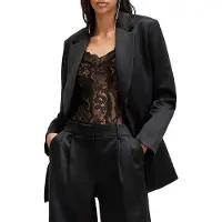 AllSaints Sae Blazer Black Größe: 4 | Blazer Outlet | Damen | Schwarz