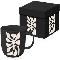 Ppd Jumbotasse "Germaine" in Schwarz/ Weiß - 350 ml - onesize