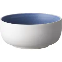 Studio Round 6er-Set: Schalen "North" in Weiß/ Blau - Ø 11 cm - onesize
