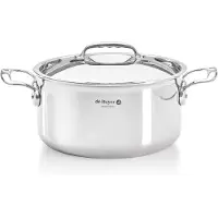 De Buyer Affinity, Edelstahl, Edelstahl, Keramik, Gas, Halogen, Induktion, Edelstahl, Edelstahl, 27,9 cm