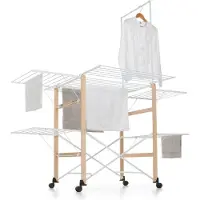 Foppapedretti SuperGulliver, Wäscheständer, Aluminium, Holz, Natürlich/Natur, 35 m, 1220 mm, 1740 mm