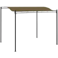 vidaXL Pavillon 3x2,4 m Taupe 180 g/m² - Pavillon - Pavillons - Gartenpavillon - Gartenpavillons