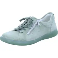 Waldlaufer Schnürhalbschuhe in grün, Gr. 4