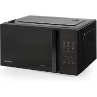 Hisense Mikrowelle, 20 l, 700 W, Inverter, Touch control, Schwarz, Arbeitsplatte, Solo-Mikrowelle, 20 l, 700 W, Eingebautes Display, Tasten