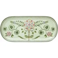 Pip studio Tortenplatte Lily & Lotus Light Green 33,3 x 15,5 cm (Set von 6)