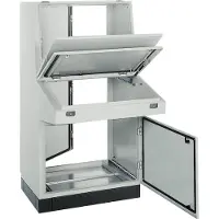 Schneider Electric NSYSDF810 Standpult 800 x 1400 1045 Stahl Grau 1 St.