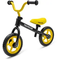 Baby Mix Traveller Schwarz Kinder Balance Fahrrad