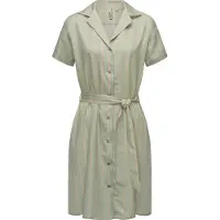 Ragwear Sommerkleid "Sommerkleid Sawira", Damen, Gr. L, N-Gr, grün (dusty grün), Obermaterial: 100% Lyocell CLY., Kleider Sommerkleid