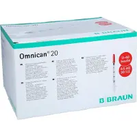 B Braun Omnican Insulinspr.0,5 ml U40 m.Kan.0,30x8 mm ein. 100x1 St Spritzen