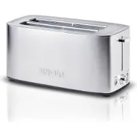 Unold 38266 Toaster Tom – 4-Scheiben-Toaster, 1.400 W, wärmeisoliertes Edelstahlgehäuse, auch für XXL-Toastscheiben