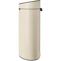 Brabantia Touch Bin New, 40 l, Rund, Beige, Manuell, Belgien, 435 mm