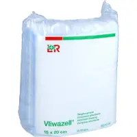 Vliwazell Saugkompressen unsteril 15x20 cm 25 St Kompressen