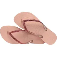 Havaianas Flip Flops Slim Glitter II Kinder Pink/Pink-Schuhgröße 27 - 28