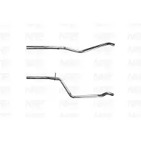 NAP carPARTS Abgasrohr CAC10429