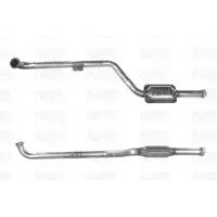 NAP carPARTS Katalysator CAD10574