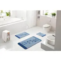 Linea Due Badematte "Aquatica", rutschhemmend beschichtet, fußbodenheizungsgeeignet