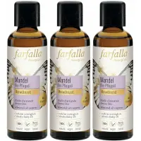 Farfalla Bio-Pflegeöl Mandel 75 ml x3 3x75 Hautöl